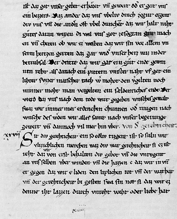 Baumgarten geistlicher Herzen, um 1270/90